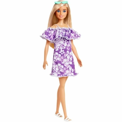 Barbie Malibu Ocean Floral Dress