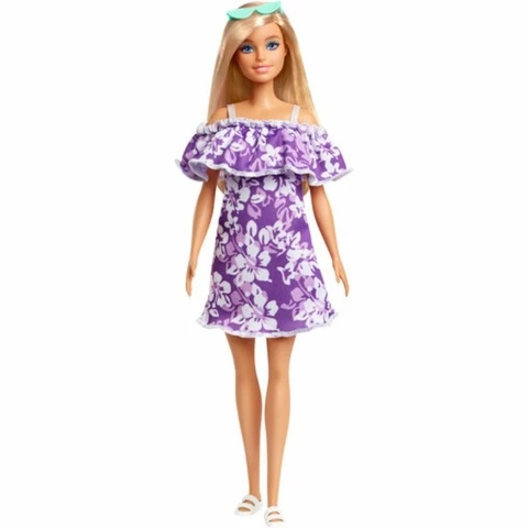 Barbie Malibu Ocean Floral Dress