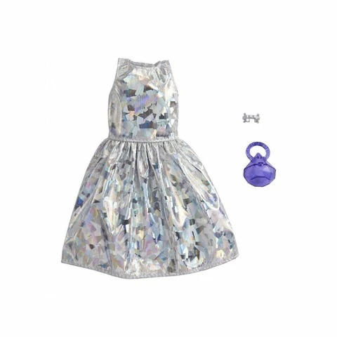  Barbie outfit dress diamond glitter