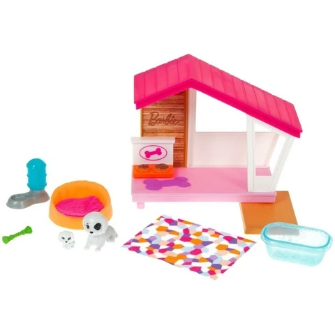 Barbie dog and dog house