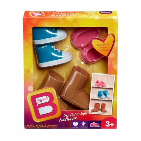 Bfriends doll shoes 3 pairs