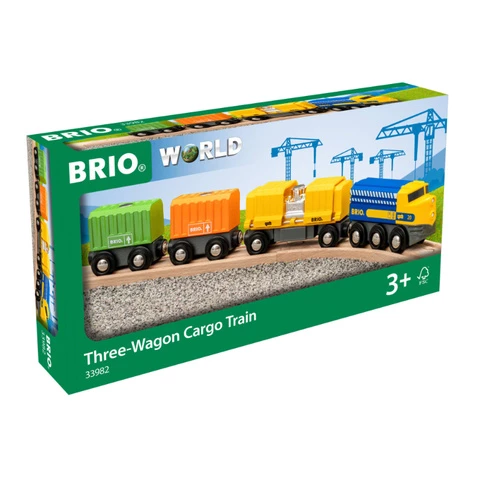 Brio train freight train 33982