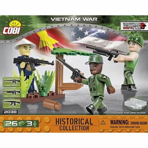 Cobi soldiers 3 pcs Vietnam 2038