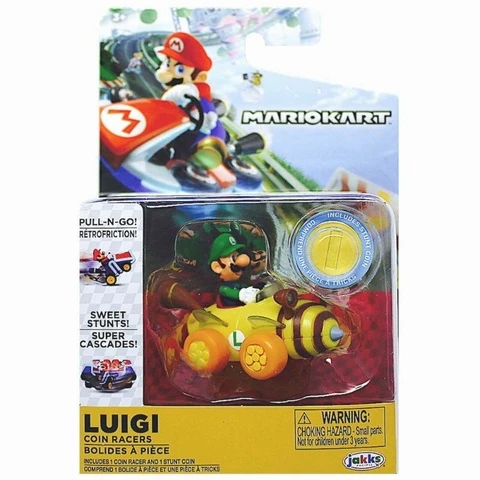 Super Mario coin racer Luigi