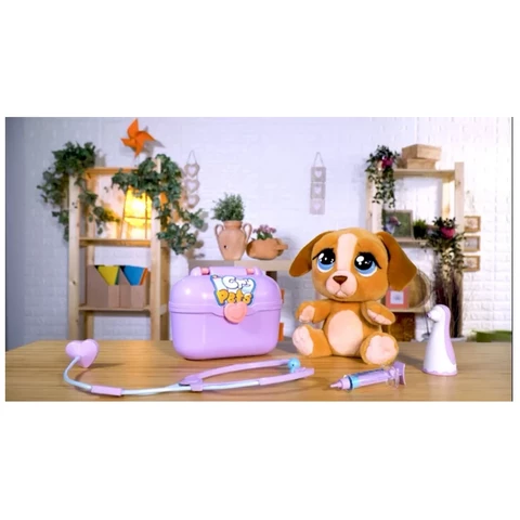 Cry Pets koira & eläinlääkärisetti Deluxe