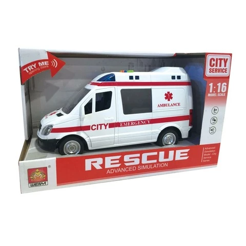 Ambulance 21 cm, sound &amp; light