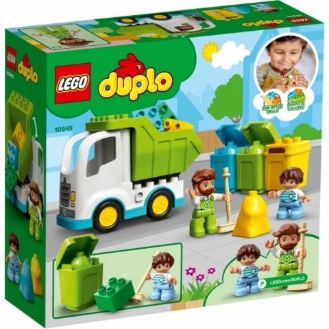 Duplo 10945 roska-auto ja kierrätyspiste Lego