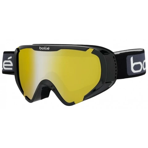 Bolle Explorer OTG Shiny Black Lemon Snowboard Goggles