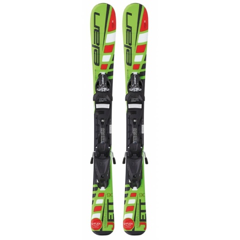 Elan Jett QT Mountain skis with bindinds