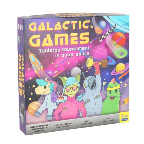 Peliko Galactic Games board game