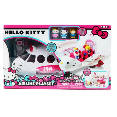 Hello Kitty airplane play set