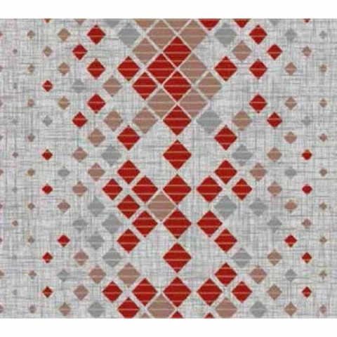  Bathroom rug Soft square red