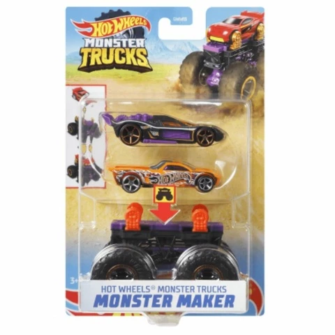 Hot Wheels Monster Maker purple
