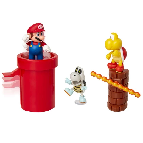 Super Mario Dungeon Diorama Set