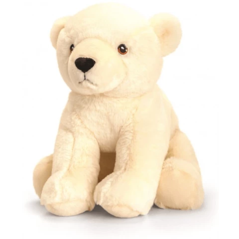  Polar bear plush 25 cm Keeleco