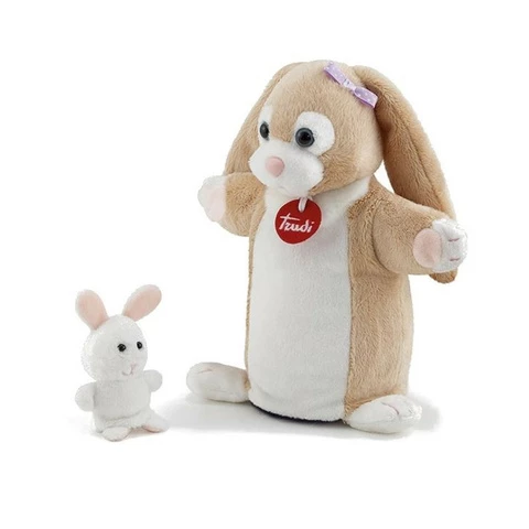  Hand puppet Bunny & Cub Trudi