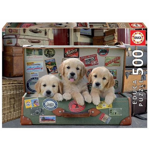 Educa Puzzle 500 is back in the Dogs Suitcase