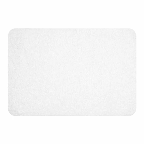 Bathroom rug 55 x 65 cm lamb white Spirella