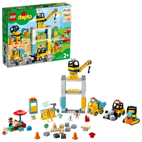 Lego Duplo 10933 Torninosturi & rakennustyömaa