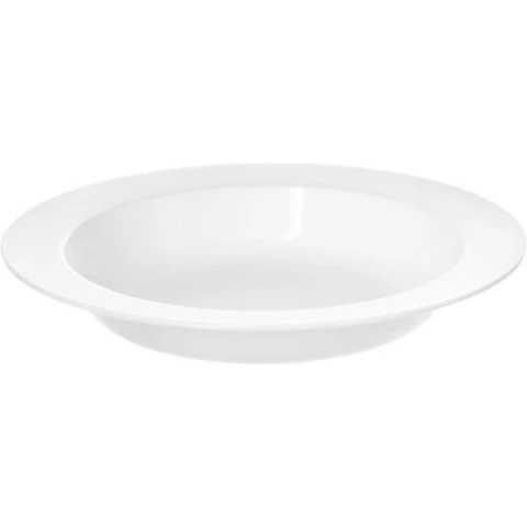 Deep plate Ø 22 cm bio white