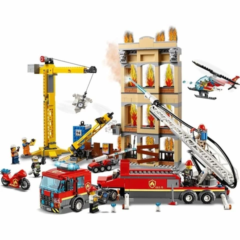 Lego City 60216 Keskustan palokunta