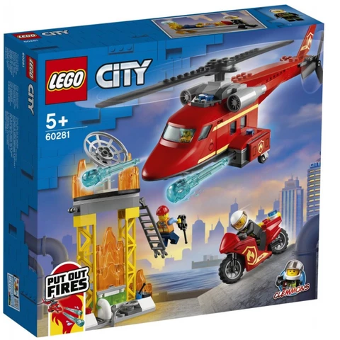 Lego City 60281 Palokunnan pelastushelikopteri