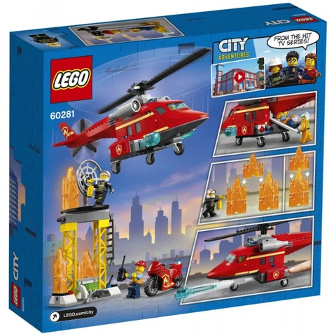 Lego City 60281 Palokunnan pelastushelikopteri