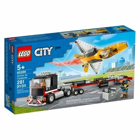 Lego City 60289 Näytössuihkarin kuljetusauto