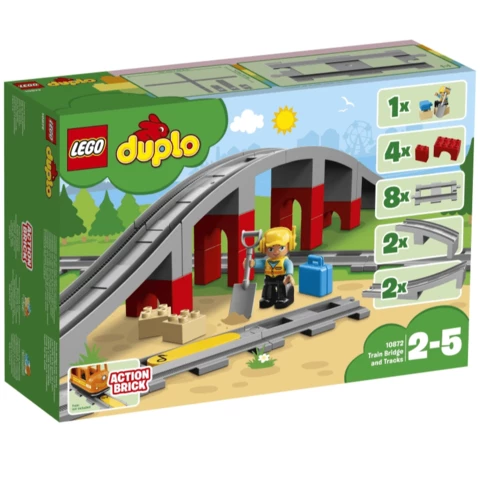 Lego Duplo 10872 junasilta ja junarata