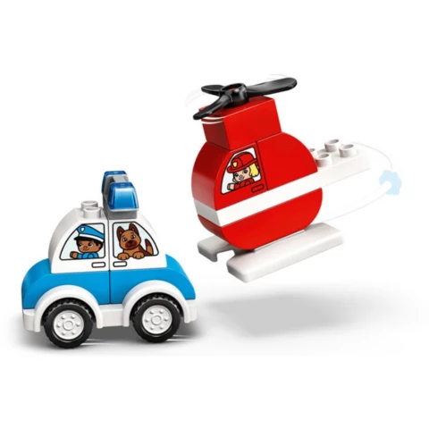Lego Duplo 10957 Sammutushelikopteri ja poliisiauto