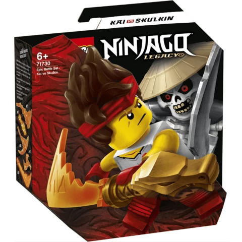 Lego Ninjago 71730 Eeppinen taistelusetti: Kai vastaan Skulkin