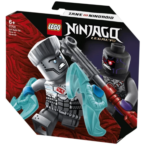 Lego Ninjago 71731 Eeppinen taistelusetti: Zane vastaan nindroidi