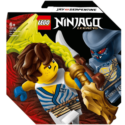 Lego Ninjago 71732 Eeppinen taistelusetti: Jay vastaan Serpentine |  URHEILUPERHE