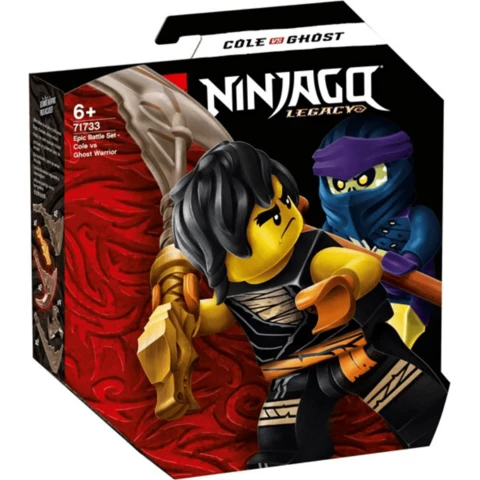 Lego Ninjago 71733 Eeppinen taistelusetti: Cole vastaan kummitussoturi