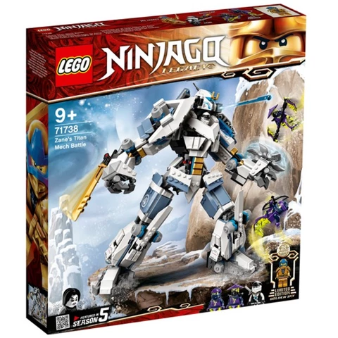 Lego Ninjago 71738 Zanen titaanirobotin taistelu