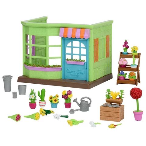 Li&#39;l Woodzeez Flower Shop