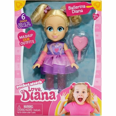 Love Diana mini doll ballerina
