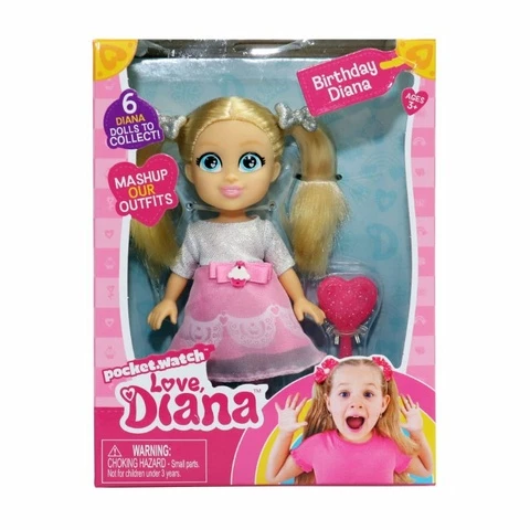 Love Diana mini doll birthday