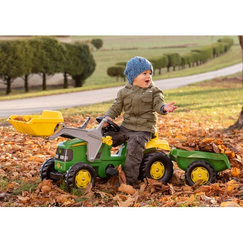 Polkutraktori John Deere + kauha, Rolly Toys