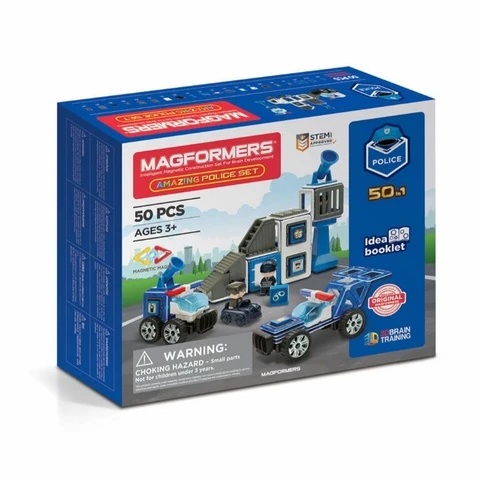 Magformers police 50 parts