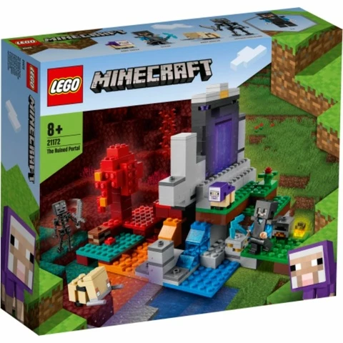 Minecraft 21172 raunioitunut portaali Lego