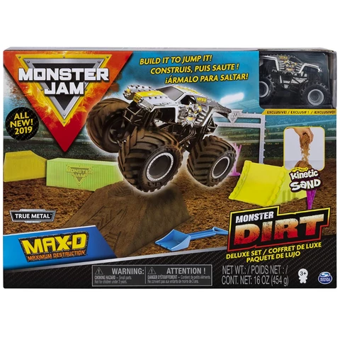 Monster Jam Deluxe Max-D setti