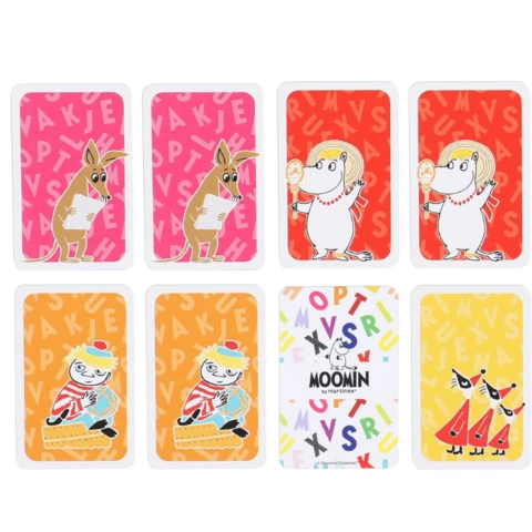 Muumi card game Stink memory game