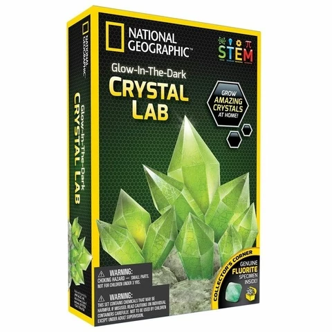  National Geographic crystal cultivation