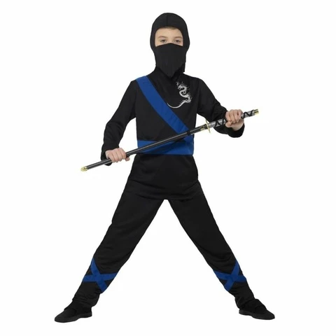 Ninja puku S 115-128 cm