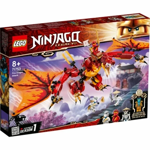 Ninjago 71753 tulilohikäärmeen hyökkäys Lego