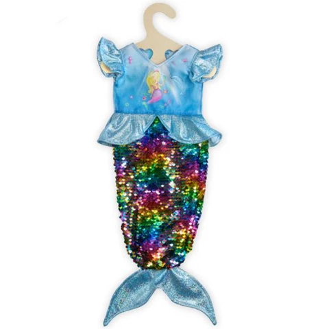 Nuk en vaate Mermaid costume Heless 35-45 cm