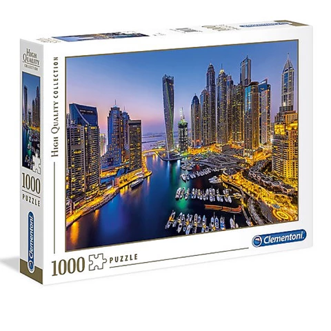 Palapeli 1000 palaa Dubai Clementoni