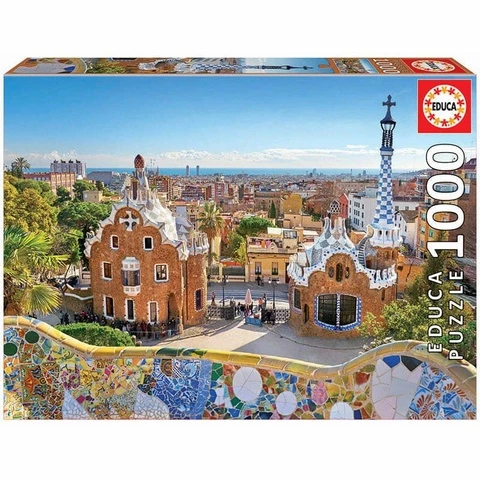 Educa Puzzle 1000 returns to Park Guell in Barcelona