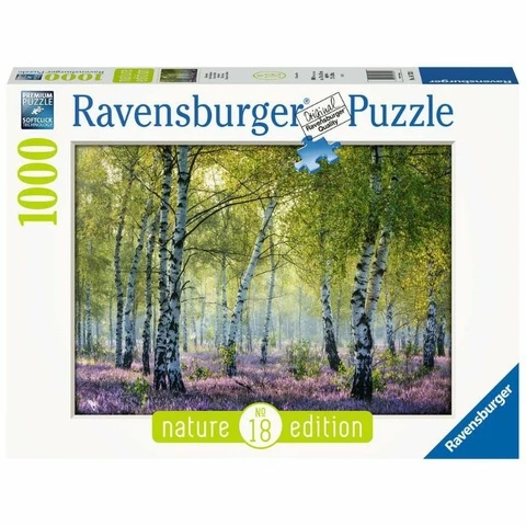 Ravensburger Puzzle 1000 burning birch forest Nature